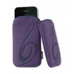 BUGATTI pouzdro SlimCase SoftTouchNeopren S fialov� 6,2x11,2 cm