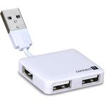 CONNECT IT USB hub se 4 porty white