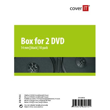 COVER IT 2 DVD 14mm ern 10ks/bal