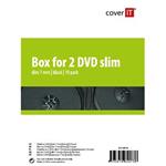 COVER IT 2 DVD 7mm slim ern 10ks/bal