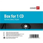 COVER IT box:1 CD jewel box + tray 10pck/BAL !!