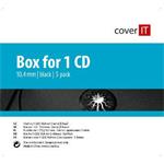 COVER IT box:1 CD jewel box + tray 5pck/BAL !!
