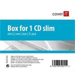 COVER IT box:1 CD slim �ir� 25pck/BAL