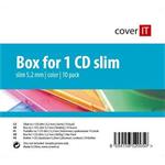 COVER IT box:1 CD slim COLORMIX 10pck/BAL !!