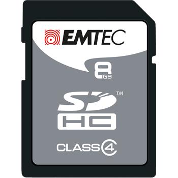EMTEC SDHC 8GB Silver Class 4