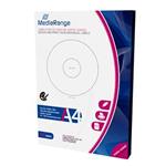 MEDIARANGE CD/DVD/Blu-ray etikety 41mm - 118mm 50 list�(100 etiket)/BAL