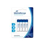 MediaRange Premium alkalick baterie micro AAA 1,5V, 4ks