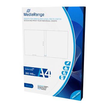 MEDIARANGE vkládka do Blu-ray obalu 50 listů/BAL