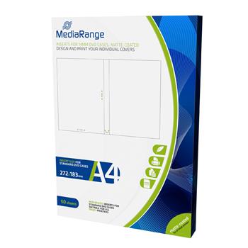MEDIARANGE vkládka do DVD obalu 14mm 50 listů/BAL