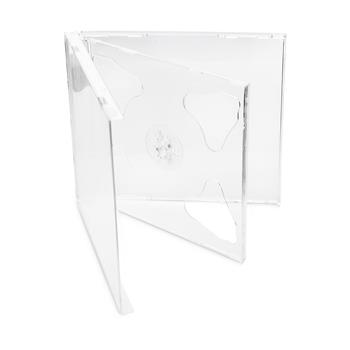 NN box:2 CD 10mm jewel box + tray čirý