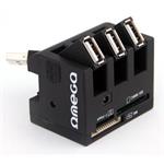 OMEGA �te�ka karet + USB HUB