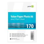 PRINT IT Value Paper Photo A6 170 g/m2 Glossy 20pck/BAL