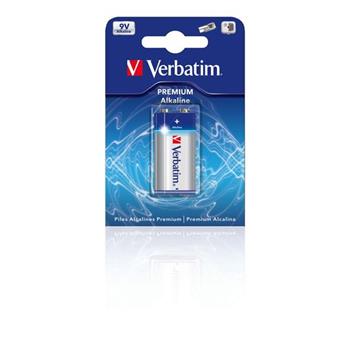 VERBATIM baterie 9V Alkalická blister 1pck/BAL