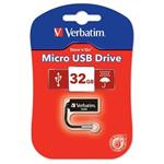 VERBATIM flashdisk 32GB USB 2.0 Store n Go MICRO Black