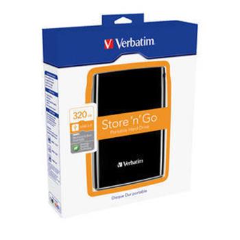 VERBATIM Hard Drive 2,5" 320GB USB 2.0 Black Box