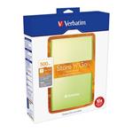 VERBATIM Hard Drive 2,5" 500GB USB 3.0 Eucalyptus Green Box