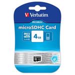 VERBATIM micro SDHC 4GB Class 10