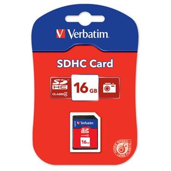 VERBATIM SDHC 16GB Class 4 P-BLIST