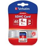 VERBATIM SDHC 4GB Class 10