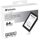 VERBATIM SSD Drive 2,5" 64GB SATA-II Internal - Black Edition
