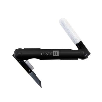 CLEAN IT Čistící sada pro sluchátka ČERNÁ