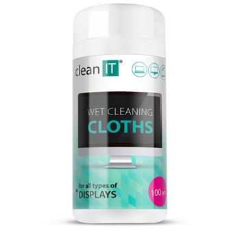 CLEAN IT vlhen istic utrky na obrazovky 100 ks