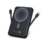 CONNECT IT 10000 mAh bezdrtov Powerbanka 1xUSB-C port/1xUSB-C + 1xLightning kabel VESMRN ED