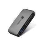 CONNECT IT CompactPRO extern USB-C hub + teka karet ANTRACITOV