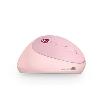 CONNECT IT FOR HEALTH LADIES PINK ergonomick vertikln my, bezdrtov