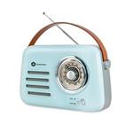 CONNECT IT Hyperbass RetroBEAT FM r�dio a bezdr�tov� reproduktor TYRKYSOV�
