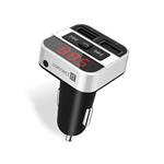 CONNECT IT InCarz Bluetooth transmitter, 2xUSB+3.5mm AUX, STBRN