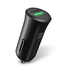 CONNECT IT InCarz QUICK CHARGE 3.0 nabjeka do auta, 1x USB, 3 A, QC 3.0, ern
