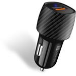 CONNECT IT InCarz QUICK CHARGE 3.0 nabjeka do auta, 1x USB-A, 3 A, CARBON