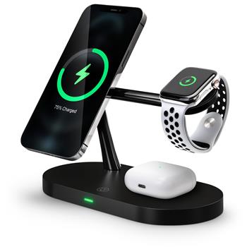 CONNECT IT MultiCharge 5 v 1 MagSafe Wireless Fast Charge bezdrtov nabjeka, ERN