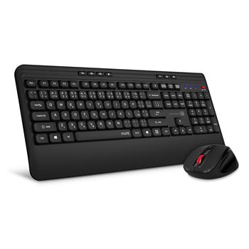 CONNECT IT "MUTE" bezdrátový set klávesnice a myši ČERNÝ