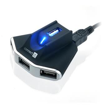 CONNECT IT PREMIUM USB hub se 4 porty
