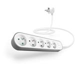 CONNECT IT prodlu�ovac� kabel PowerRex3 , 5 z�suvek, 1,5m, s vyp�na�em (b�la)