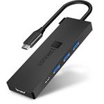 CONNECT IT USB-C hub, 5v1 (USB-C,3xUSB-A,HDMI), extern, ANTRACITOV