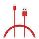 CONNECT IT Wirez COLORZ kabel Apple Lightning - USB, 1m, červený