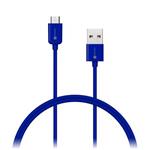 CONNECT IT Wirez COLORZ kabel micro USB - USB, 1m, modr