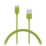 CONNECT IT Wirez COLORZ kabel micro USB - USB, 1m, zelen