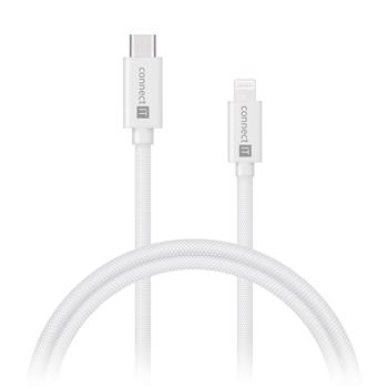 CONNECT IT Wirez USB-C -> Lightning, 27 W, 1 m, BL