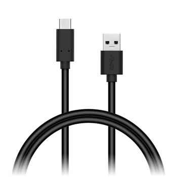 CONNECT IT Wirez USB-C (Type C) -> USB-A, USB 3.1 Gen 1, černý, 2 m