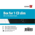 COVER IT 1 CD 5,2mm slim box + tray 10ks/bal