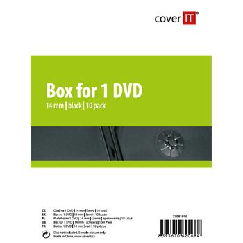 COVER IT 1 DVD 14mm ern 10ks/bal