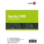 COVER IT 2 DVD 14mm černý 10ks/bal