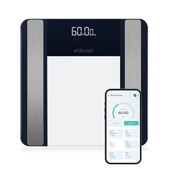 ELDONEX BODYFIT PRO digitální osobní váha ČERNÁ