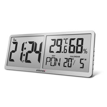 ELDONEX TimeCheck nstenn hodiny STBRN