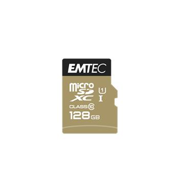 EMTEC microSDXC 128GB Gold Plus Class 10 + SD adaptr