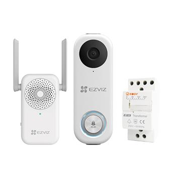 EZVIZ DB1C kit domc Wi-Fi smart videozvonek